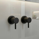 Bathroom Shower Bath Hot and Cold Mixer WATERMARK Certified in Black