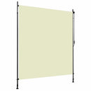 Outdoor Roller Blind 200x270 cm Cream