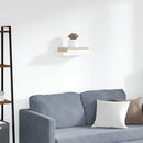 Floating Wall Shelf White 40x23x3.8 cm MDF