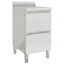 Commercial Kitchen Cabinet with 2 Drawers 50x60x96 cm
