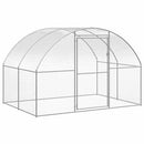 Outdoor Chicken Coop 3x2x2 m Galvanised Steel