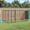 Outdoor Dog Kennel Steel 7.26 m¬≤