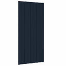 Roof Panel 12 pcs Anthracite 100 x 45 cm Galvanised steel