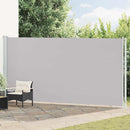 Patio Retractable Side Awning 200x600 cm Grey
