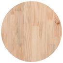 Table Top √ò40x2.5 cm Solid Wood Pine
