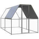 Chicken Cage 2x4x2 m Galvanised Steel