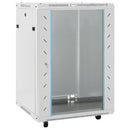 15U Network Cabinet with Swivel Feet 19" IP20 60x45x86 cm