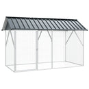 Bird Cage Anthracite 227 x 112 x 141 cm Galvanised Steel
