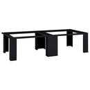 Washing Machine Pedestal 2 pcs Black 127 x 54.5 x 32.5 cm Steel