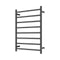 8 Bars Electric Heated Towel Rack 820X600Mm Round Stainless Steel