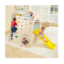 8 In 1 Indoor Jungle Gym Wooden Climbing Playset Colourful