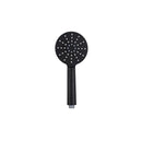 8 Inch Round Black Shower Head Top Bottom Inlet Sprayer Round Mixer