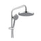Shower Head Set Rain 8 Inches Handheld Heads 5 Mode Chrome