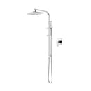 8 Inch Shower Head Set Square Heads High Pressure Chrome Wall Mixer