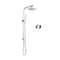 Wels 8 Inch Shower Head Set High Pressure Shower With Mixer Taps