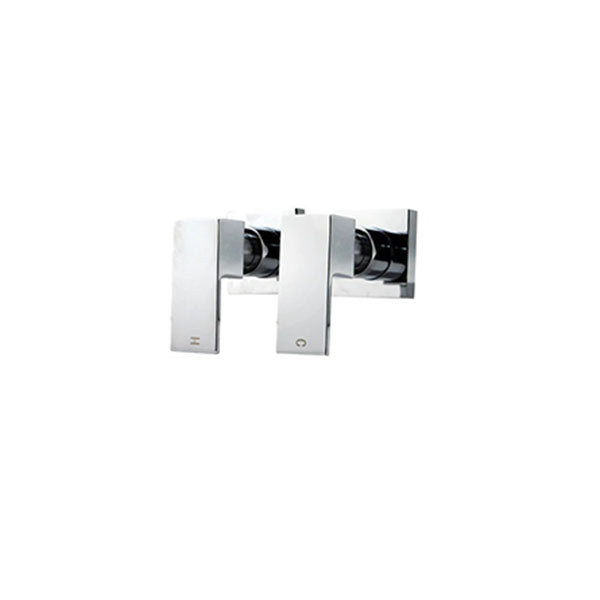 8 Inch Square Hand Held Shower Head Adjustable Height Shower Rail Set