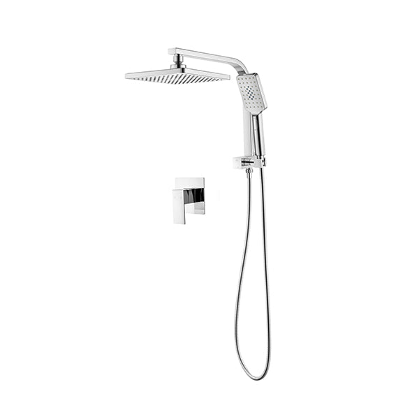 Shower Set Rain Handheld Head Square With Shower Mixer High Pressure