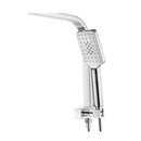 Shower Set Rain Handheld Head Square With Wall Taps High Pressure