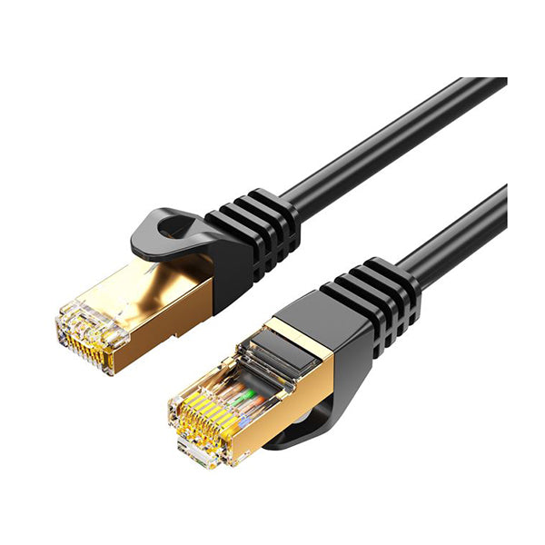 8Ware Cat7 Cable 1M Black Color Rj45 Ethernet Network Lan Cord – Simply ...