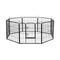 8 Panel Pet Playpen 80 x 80 Cm