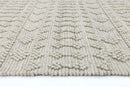 Rosewood Crest Natural Tribal Wool Rug