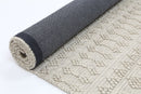 Rosewood Crest Natural Tribal Wool Rug