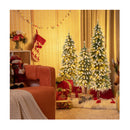 90Cm 120Cm 150Cm Artificial Xmas Tree With Warm White Led Lights