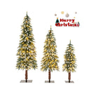90Cm 120Cm 150Cm Artificial Xmas Tree With Warm White Led Lights