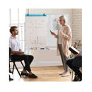 90 X 120Cm Mobile Magnetic Reversible Whiteboard White