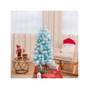 Artificial Mini Snow Flocked Christmas Tree With Natural Cotton Balls