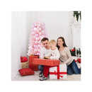 Artificial Mini Snow Flocked Christmas Tree With Natural Cotton Balls
