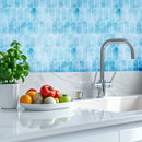 5pcs 3D Wall Stickers Self adhesive Wallpaper Resistant High Temperature