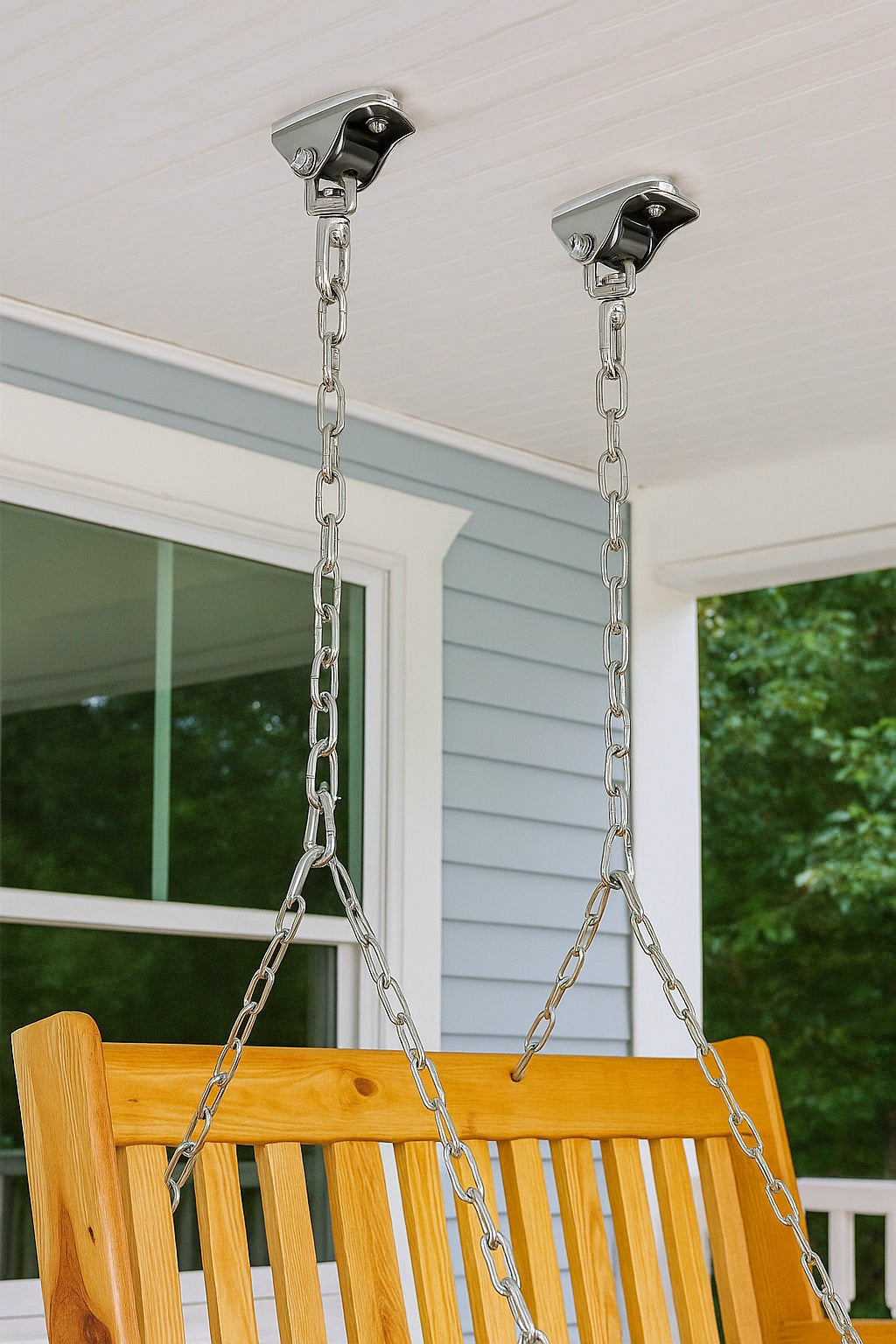 Silent Swing Hanger Heavy Duty Stainless Steel Swing Hook with Swivel ...
