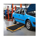 92 Cm 2 In 1 Mechanic Creeper With Padded Seat Black And Yellow