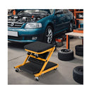 92 Cm 2 In 1 Mechanic Creeper With Padded Seat Black And Yellow