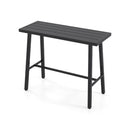 Patio Counter Height Bar Table Rectangular High Pub Table