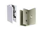 Glass to wall/floor Shower Screen U bracket in Black