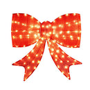 93Cm Lighted Christmas Bow Decoration With 150 Warm White Led Lights