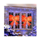93Cm Lighted Christmas Bow Decoration With 150 Warm White Led Lights