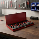 131pc Helicoil Type Thread Repair Kit and Metric Insert Tool Set for Damaged Threads