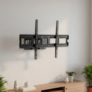 32 to 75" TV Full Motion Wall Mount Bracket  to  Swivel & Tilt Adjustable Flat Screen Holder