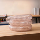 5m Dust Extraction Hose 100mm  to  Flexible PU Ducting for Workshops