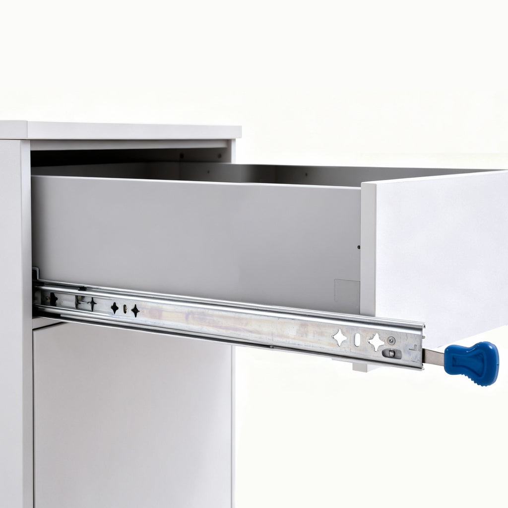 80cm Drawer Runners Pair to Heavy Duty 100kg Locking Slide Rails ...