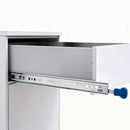 80cm Drawer Runners Pair  to  Heavy Duty 100kg Locking Slide Rails