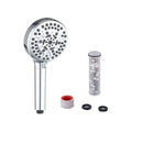 9 Modes Hand Held Filter Shower Bidet Spray Rose Chrome Round 5