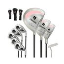 9 Pieces Womens Complete Golf Club Set Right Handed