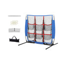 9 Pockets Pitching Net Baseball Football Target Net Softball Pitcher