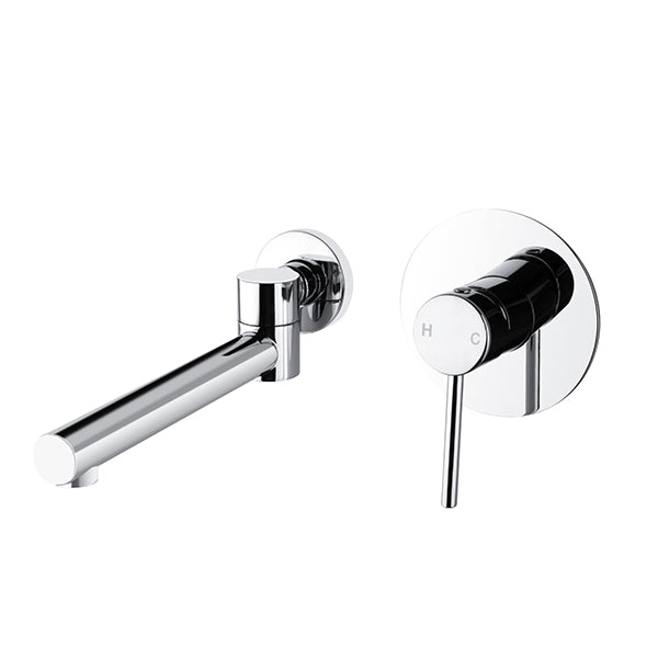 Bathtub Spout Basin Water Spout Swivel And Round Mixer Tap Set
