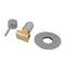 Spout Bathtub Basin Water Spout Brass And Round Mixer Tap Set