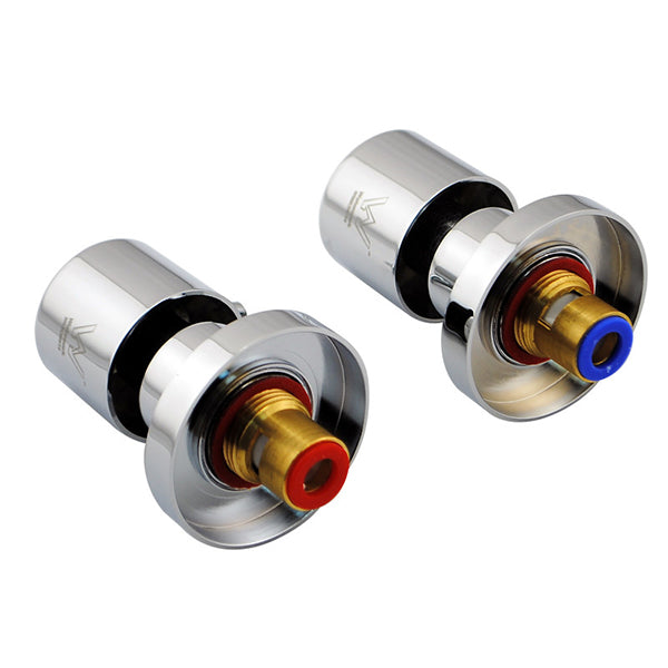 Bathtub Spout Basin Water Spout Swivel And Wall Taps Set Brass Chrome